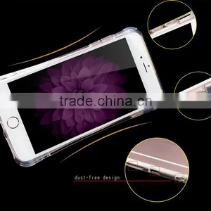 4.7 Inch Shockproof Transparent TPU Funky Mobile Phone Cover Case thumbnail-4