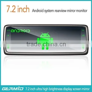 7.4" Hottest Full HD Rear View Mirror Monitor With Car Backup Camera and Mirror Link thumbnail-3