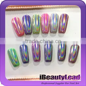 2016 New Coming Nail Holographic Powder Nail Chameleon Powder Chrome Nail Holographic Powder thumbnail-1