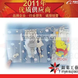 2012 Promotional Lovely Panda Cover Pvc Key Bag thumbnail-1