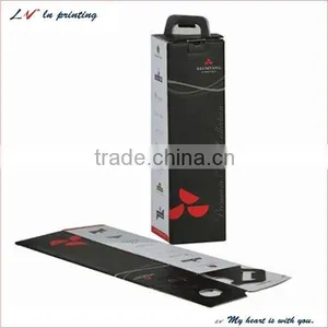 Custom Concise Foldable Corrugated Winecase, Wine Packaging Box, Color Carton Box for Wine Wholesale thumbnail-1