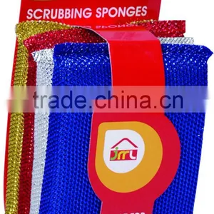 4 Pack Non Scratch Scourers,kitchen Cleaning Scourer thumbnail-3