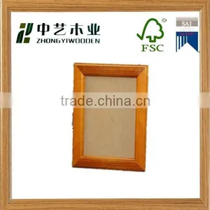 2015 Year Hot Sell FSC Wall Hanging Decorative Pictures Wooden Photo Frame With Cheap Price thumbnail-1