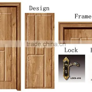 Factory Supply Modern Wooden Armor Door Designs thumbnail-2