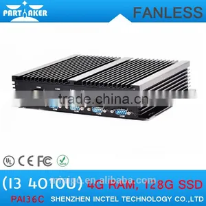 New Arrival 6 Com Ports Mini pc i3 4010u Linux Computer thumbnail-2