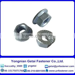 Carbon Steel DIN6923 Hex Flange Nuts thumbnail-6