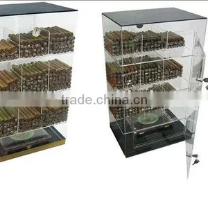 Acrylic Cigar Display Humidor With Lock LZ1311251189 thumbnail-1