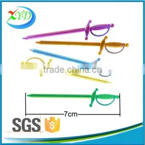 Party Decoration Decorative Plastic Sword Stirrer for Sale thumbnail-1