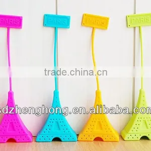Silicone Eiffel Tower Tea Filter Bag thumbnail-1