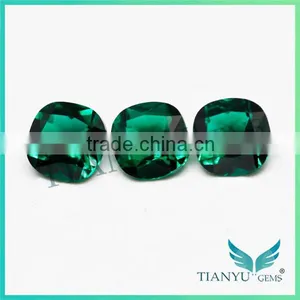 Wholesale Blue Emerald Stone Bulk Gemstone /rough Cut Synthetic Raw Emerald Stone for Sale thumbnail-2
