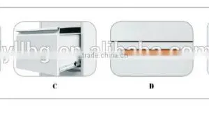 Top Selling Multiple Drawers Stainless Steel Mobile File Cabinet thumbnail-4