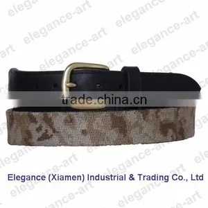 Camouflage Needlepoint Belt thumbnail-1