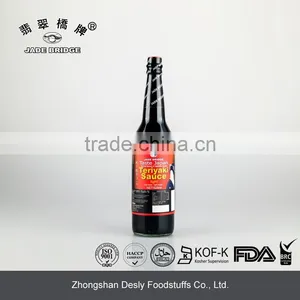 625ml Galss Bottle Teriyaki Sauce With Competitive Price thumbnail-1
