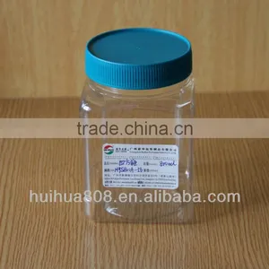 Cheap Price Square Plastic Food Jar With Screw Cap thumbnail-1