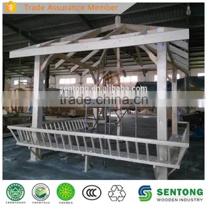 2015 New Design Wooden Gazebo With Back Bars ST-HZ01 for Sale thumbnail-1