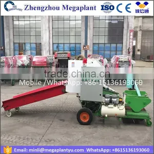 Full Automatic Mini Round Hay Silage Baler Equipment for Sale thumbnail-1