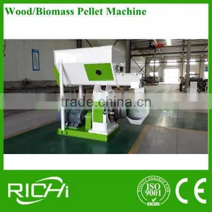 Factory Supply Ring Die Pellet Mill 400 With Rotating Roller, Wood Pellet Machine thumbnail-2