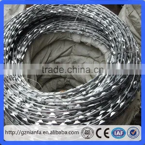 450mm Coil Diameter Concertina Razor Barbed Wire(Guangzhou Factory) thumbnail-3