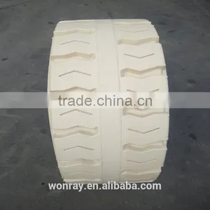Chinese Top Quality Press on Solid Tire 21x9x15 18x7x12 1/8 Factory Price From Yantai WonRay thumbnail-4