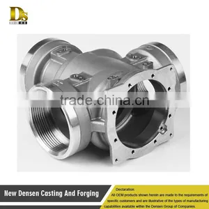 Customized High Quality Investment Steel Casting Valve Parts thumbnail-3