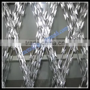 BTO-22 Concertina Razor Wire / Low Price Concertina Razor Barbed Wire thumbnail-6