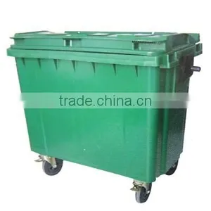 HDPE Industrial Dustbin With Caster thumbnail-1