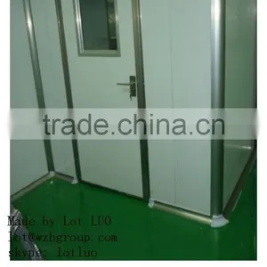 Hot Sale Automatic Sliding Door for Hospital or Cleanroom/ Cleanroom Double Door (MS Powder Coated Steel Door) thumbnail-3