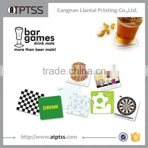 OEM Cute Absorbent Paper Coffee Coaster With Unique Design thumbnail-3