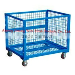 Wire Container Storage Cage Wire Mesh Container thumbnail-1
