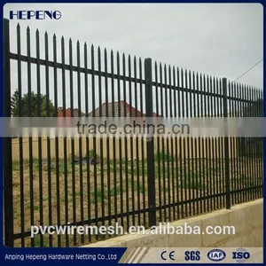 Anping Electro Galvanized Palisade Fence thumbnail-1