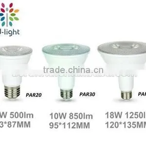 Popular Reflactor Lamp E26 E27 25 40 60 Degree IP65 15W COB PAR38 LED Light thumbnail-2