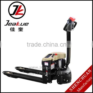 China Hot Sale 1500kg CE Full Electric Pallet Jack thumbnail-1