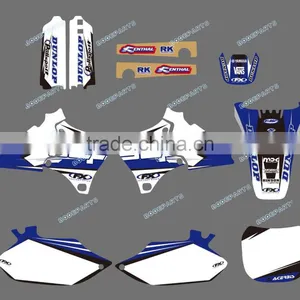 New Style TEAM GRAPHICS&BACKGROUNDS DECALS STICKERS Kits for YAMAHA 4 STROKES YZ250F YZ400F YZ426F YZF 1999-2002 thumbnail-1