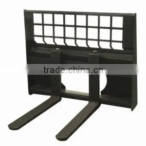 48" Ajustable 1500kgs Duty Fork Pallet Bobcat Skid Steer,fork Carrier thumbnail-1