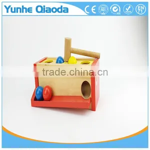Multi-color Small Hit Ball Box Toys,Wooden Pound Toy For Kids,Wooden Hammering Toy thumbnail-5