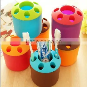 New Fashion Creative Home Used 2 in 1 Toothbrush Holder and Gargle Cup thumbnail-2
