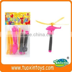 Custom Pull String Flying Helicopter Toy Doll thumbnail-3