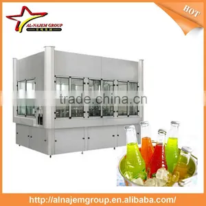 Carbonated Beverage Filling Equipment , Bottle Washing Filling Capping Soft Drink Filling Machine thumbnail-1