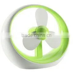 Factory Supply Desktop USB and Battery Power Cooling Fan thumbnail-3