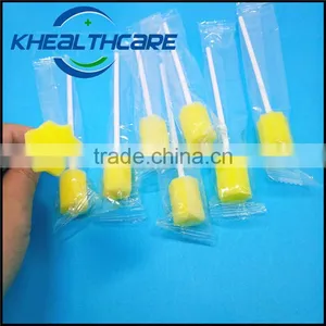 Factory Directly Sell Medical Sponge Oral Cleaning Sponge Swab thumbnail-1