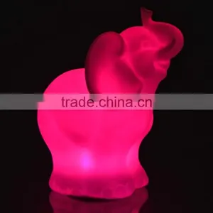 Color Changr Like a Rainbow Night Lamp Elephant Night Light Kids Night Lamp thumbnail-3