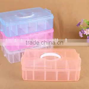 J537-1 Plastic Manufacturer for Transparent Plastic Kitchen Household Storage Box thumbnail-1