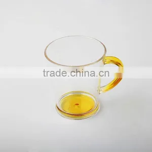 4-color Bottom Spray Colored Fashion Drinking Plastic Cup thumbnail-2