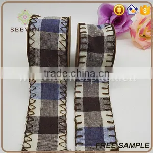 High Quality Linen Custom Printed Ribbon thumbnail-2