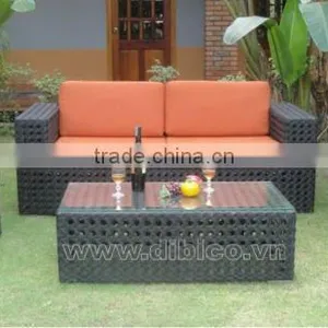 The King New Style Sofa Set/outdoor Wicker Rattan Sofa Set / Garden Rattan Sofa Set/ Garden Chair thumbnail-1