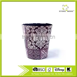 2016 Waste Bin Faux Leather Trash Can For Livingroom/Bathroom thumbnail-1