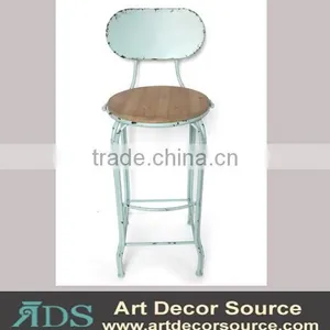 Vintage Metal Bar Stool thumbnail-1