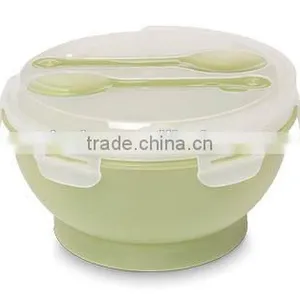 Salad Bowl With Cooling Pack and Carry Handle /Salad Bowl to go With Cooling Pack thumbnail-4