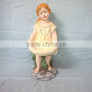 Fiberglass Garden Colorful Children Statue Molds thumbnail-1