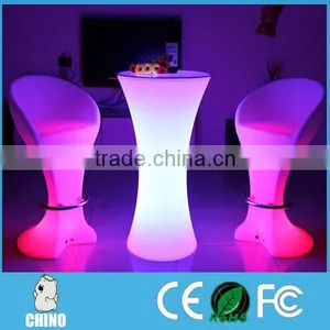 Glowing Bar Nightclub Furniture Illuminated Led Bar Table thumbnail-4